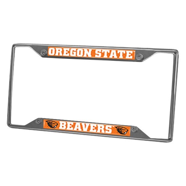 FanMats® - Collegiate License Plate Frame with Oregon State University Logo