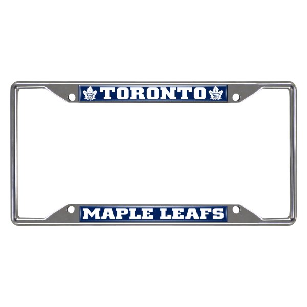 FanMats® - Sport NHL License Plate Frame with Toronto Maple Leafs Logo
