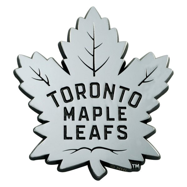 FanMats® - NHL "Toronto Maple Leafs" Chrome Emblem