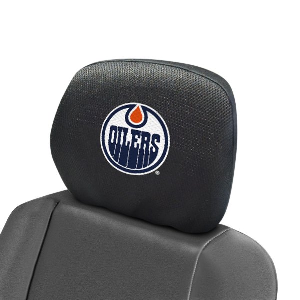  FanMats® - Headrest Covers with Embroidered Edmonton Oilers Logo