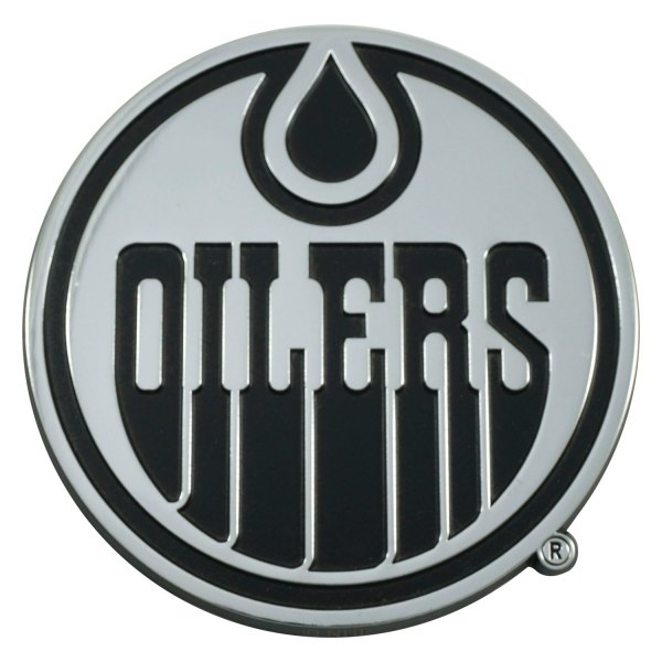 FanMats® - NHL "Edmonton Oilers" Chrome Emblem