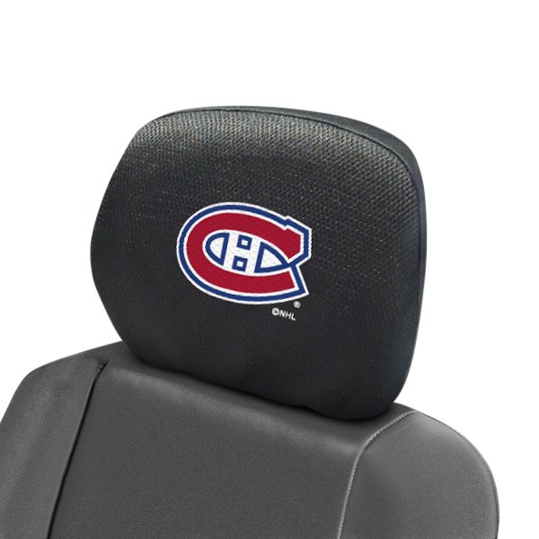  FanMats® - Headrest Covers with Embroidered Montreal Canadiens Logo