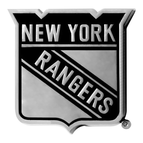 FanMats® - NHL "New York Rangers" Chrome Emblem
