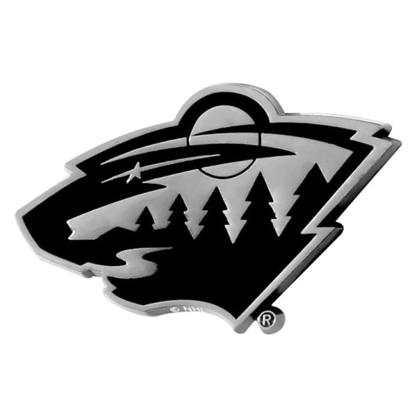 FanMats® - NHL "Minnesota Wild" Chrome Emblem