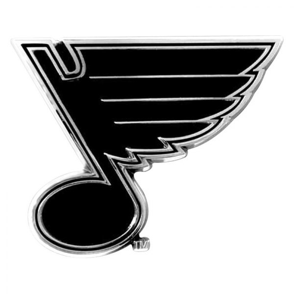 FanMats® - NHL "St Louis Blues" Chrome Emblem