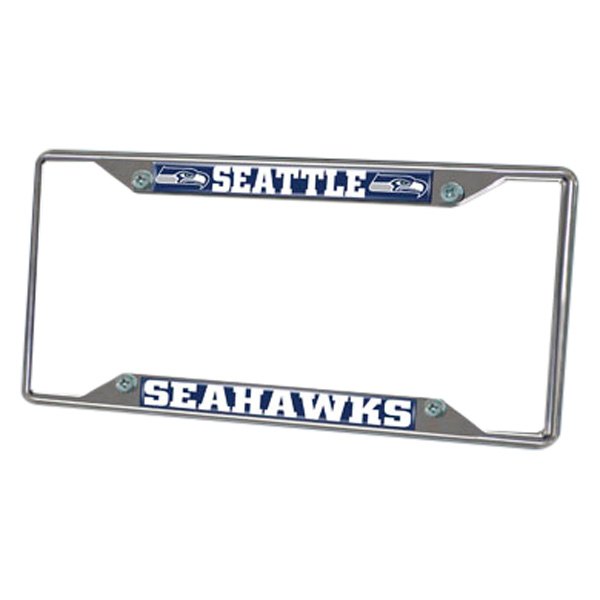 FanMats® - Sport NFL License Plate Frame with Seattle Seahawks Logo