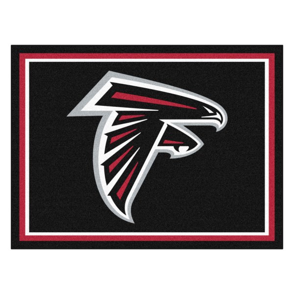 FanMats® 17473 NFL Atlanta Falcons 8.0' x 10.0' Rectangular Carpet