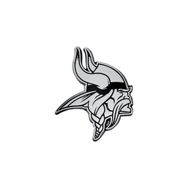 FanMats® - NFL "Minnesota Vikings" Chrome Emblem