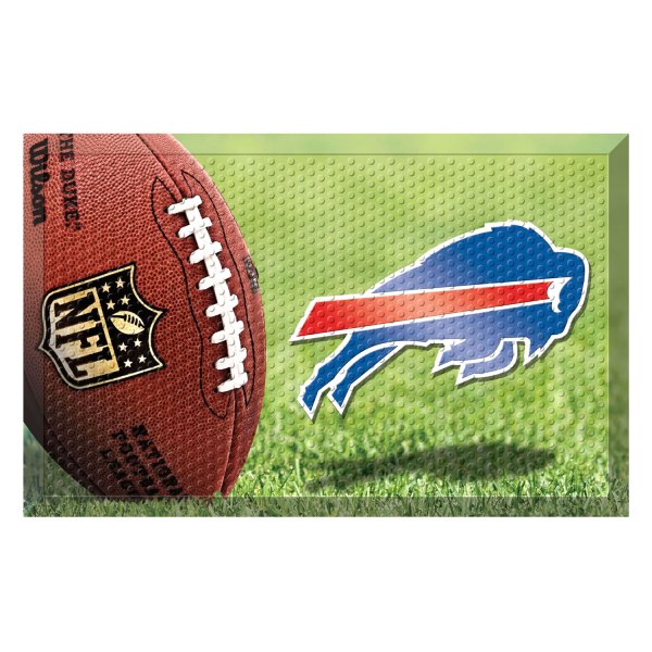 FanMats® 18942 "Ball" NFL Buffalo Bills 1.7' x 2.6' Rectangular