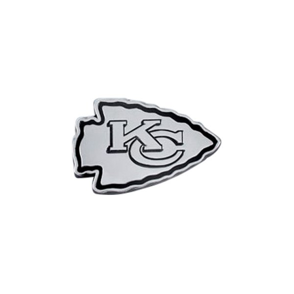 FanMats® - NFL "Kansas City Chiefs" Chrome Emblem