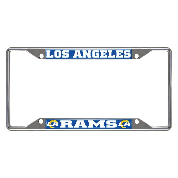 FanMats® - Sport NFL License Plate Frame with Los Angeles Rams Logo