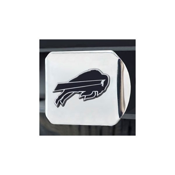 FanMats® - Hitch Cover with Chrome Buffalo Bills Logo for 2" Receivers