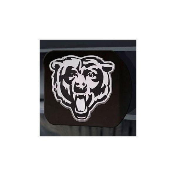 FanMats® - Hitch Cover with Chrome Chicago Bears Logo for 2" Receivers
