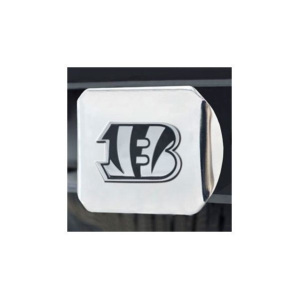 FanMats® - Hitch Cover with Chrome Cincinnati Bengals Logo for 2" Receivers