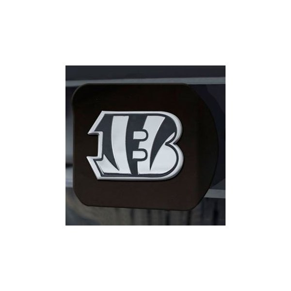 FanMats® - Hitch Cover with Chrome Cincinnati Bengals Logo for 2" Receivers