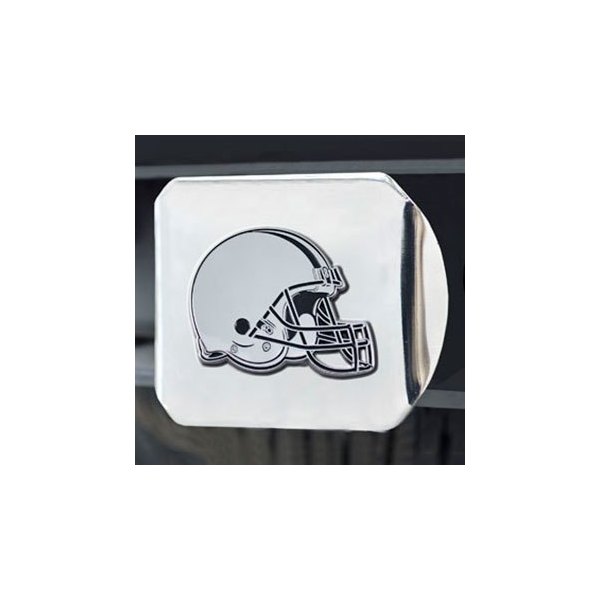 FanMats® - Hitch Cover with Chrome Cleveland Browns Logo for 2" Receivers