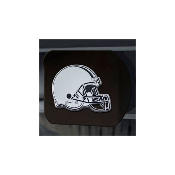 FanMats® - Hitch Cover with Chrome Cleveland Browns Logo for 2" Receivers