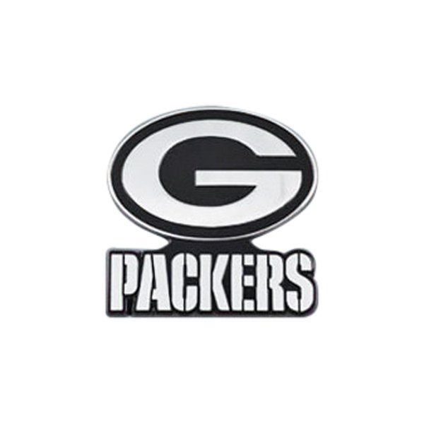 FanMats® - NFL "Green Bay Packers" Chrome Emblem