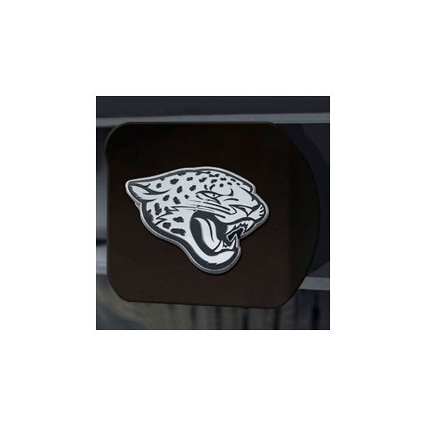 FanMats® - Hitch Cover with Chrome Jacksonville Jaguars Logo for 2" Receivers