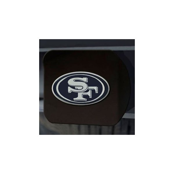 FanMats® - Hitch Cover with Chrome San Francisco 49ers Logo for 2" Receivers
