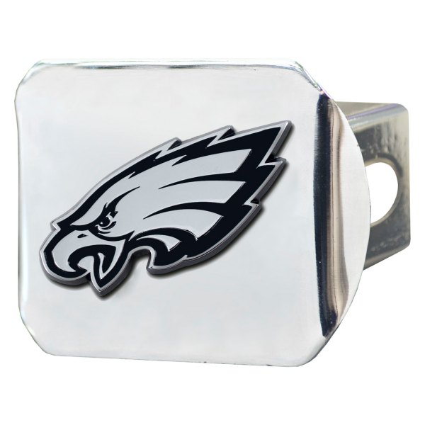 FanMats® - Sport Chrome NFL Hitch Cover with Chrome Philadelphia Eagles Logo for 2" Receivers