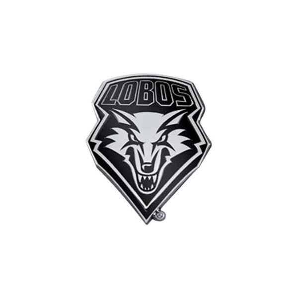 FanMats® - College "University of New Mexico" Chrome Emblem