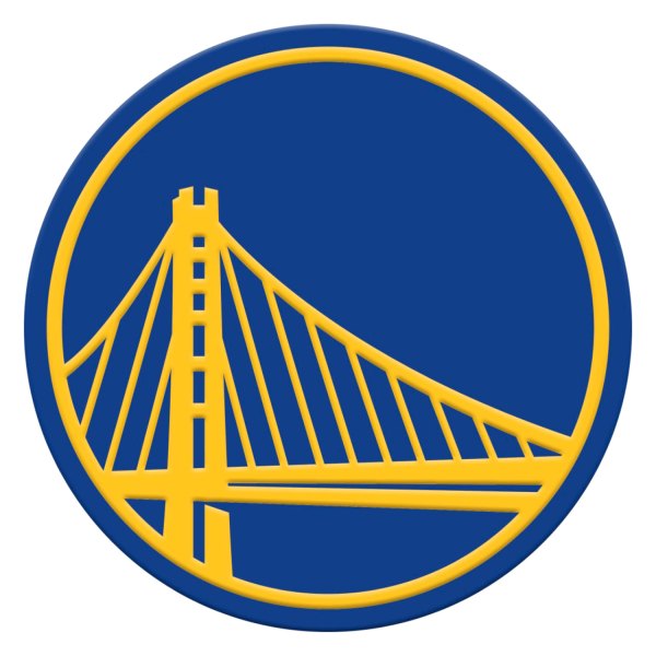 FanMats® - NBA "Golden State Warriors" Colored Emblem