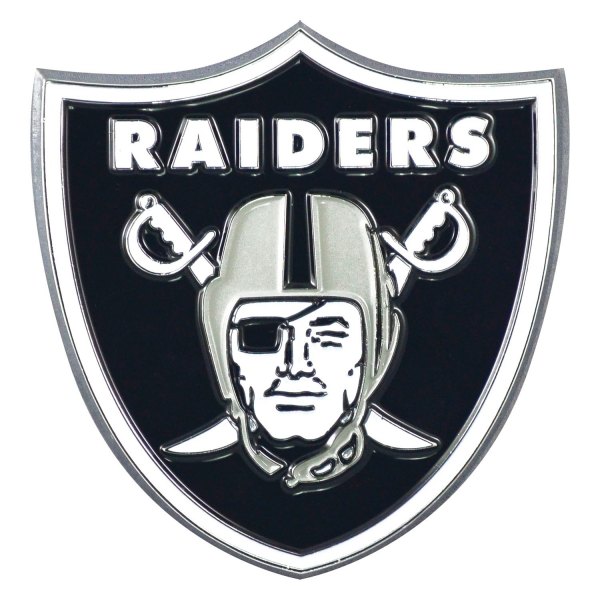 FanMats® - NFL "Oakland Raiders" Colored Emblem