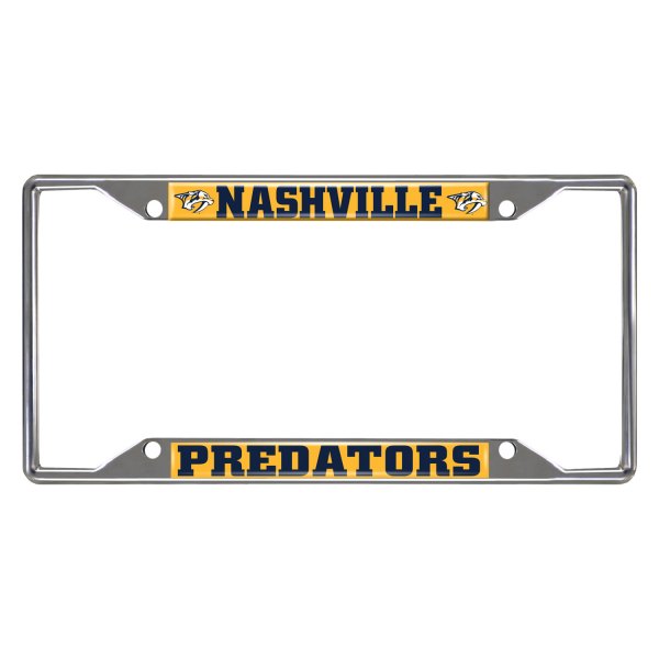 FanMats® - Sport NHL License Plate Frame with Nashville Predators Logo