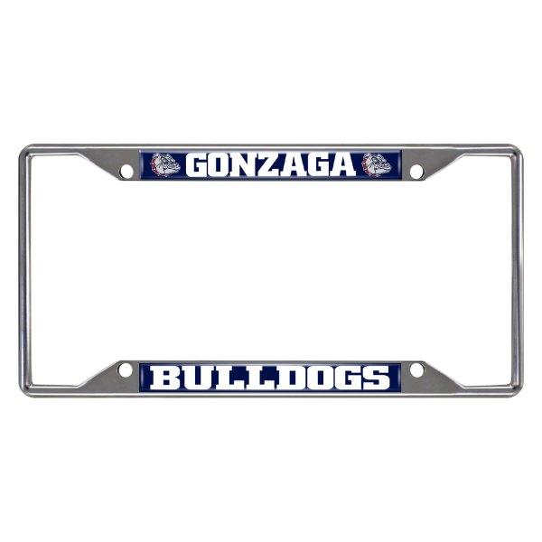 FanMats® - Collegiate License Plate Frame with Gonzaga University Logo