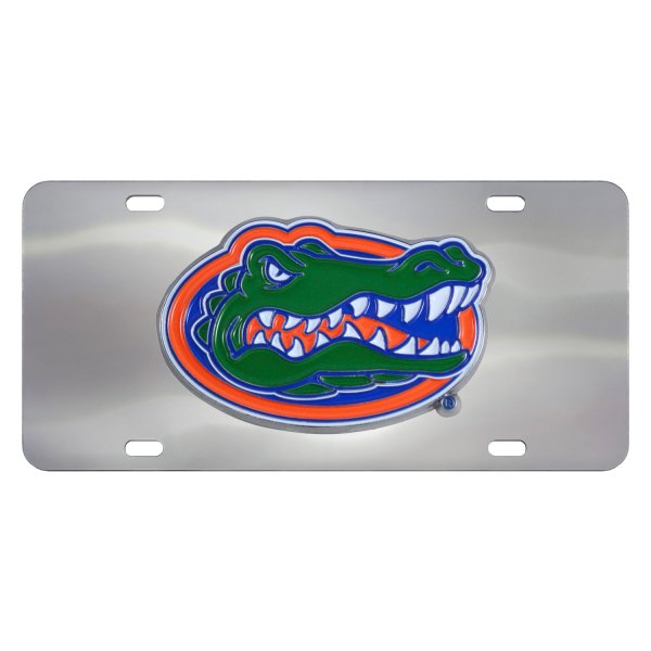 FanMats® - Collegiate License Plate with University of Florida Logo