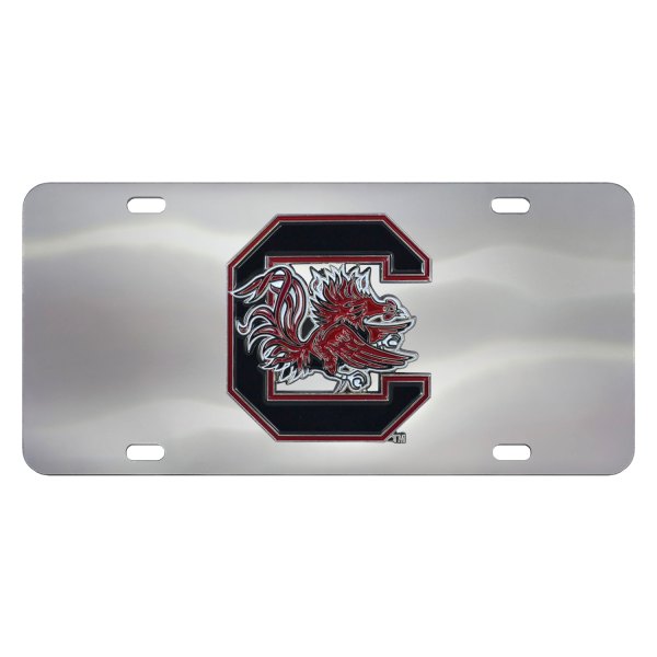 FanMats® - Collegiate License Plate with University of South Carolina Logo