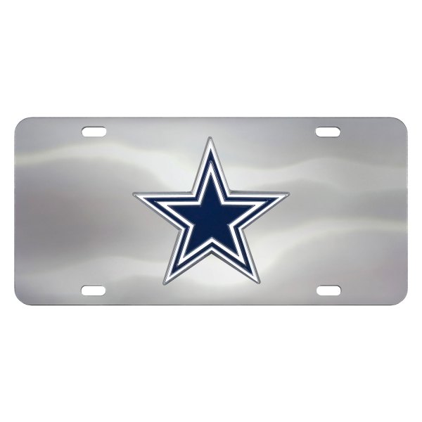 FanMats® - Sport NFL License Plate with Dallas Cowboys Logo