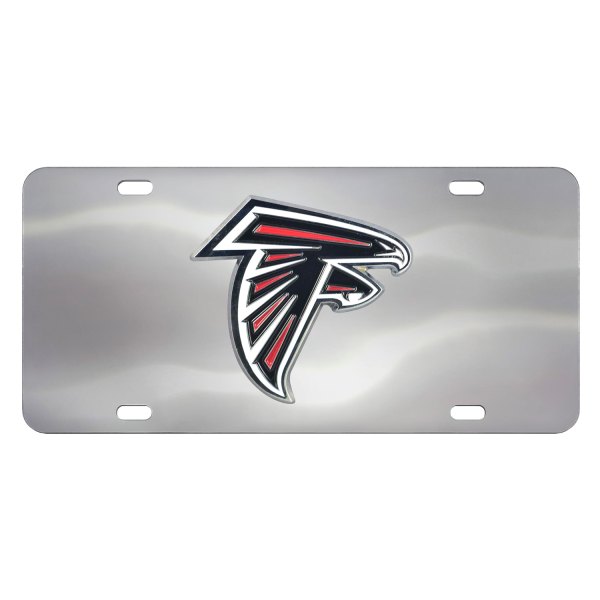 FanMats® - Sport NFL License Plate with Atlanta Falcons Logo