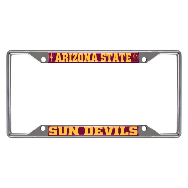 FanMats® - Collegiate License Plate Frame with Arizona State University Logo