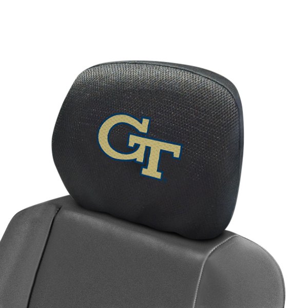  FanMats® - Headrest Covers with Embroidered Georgia Tech Logo