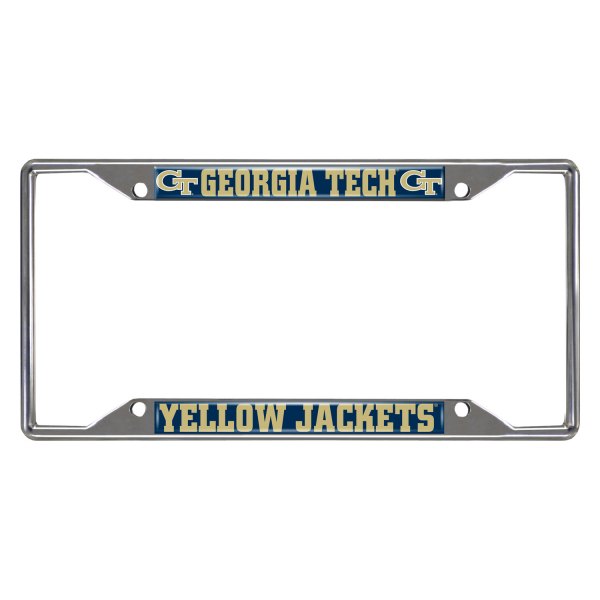FanMats® - Collegiate License Plate Frame with Georgia Tech Logo