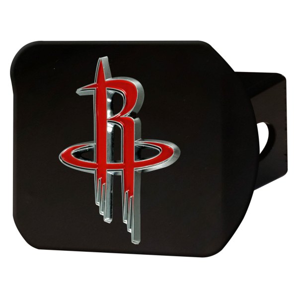 FanMats® - Sport Black NBA Hitch Cover with Houston Rockets Logo for 2" Receivers