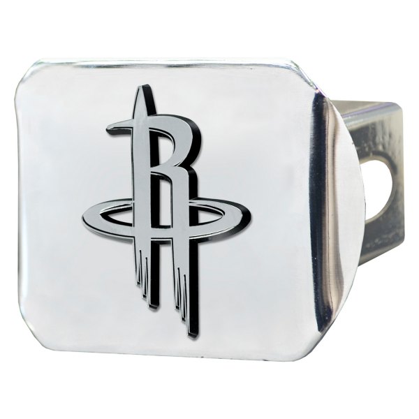 FanMats® - Sport Chrome NBA Hitch Cover with Houston Rockets Logo for 2" Receivers