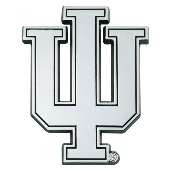 FanMats® - College "Indiana University" Chrome Emblem