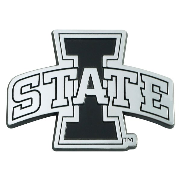 FanMats® - College "Iowa State University" Chrome Emblem