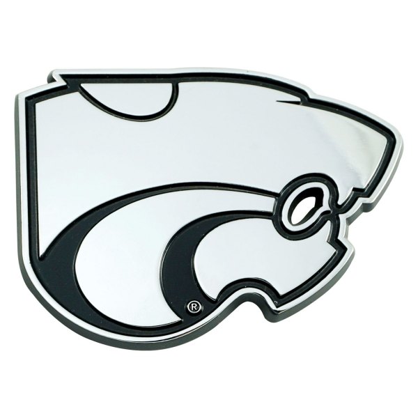 FanMats® - College "Kansas State University" Chrome Emblem