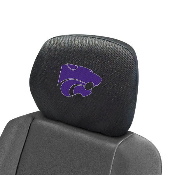  FanMats® - Headrest Covers with Embroidered Kansas State University Logo