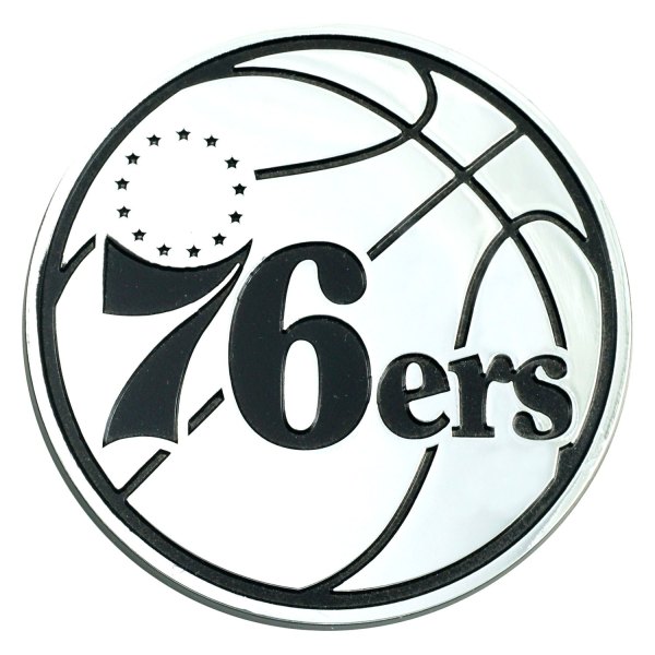 FanMats® - NBA "Philadelphia 76ers" Chrome Emblem