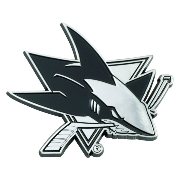 FanMats® - NHL "San Jose Sharks" Chrome Emblem