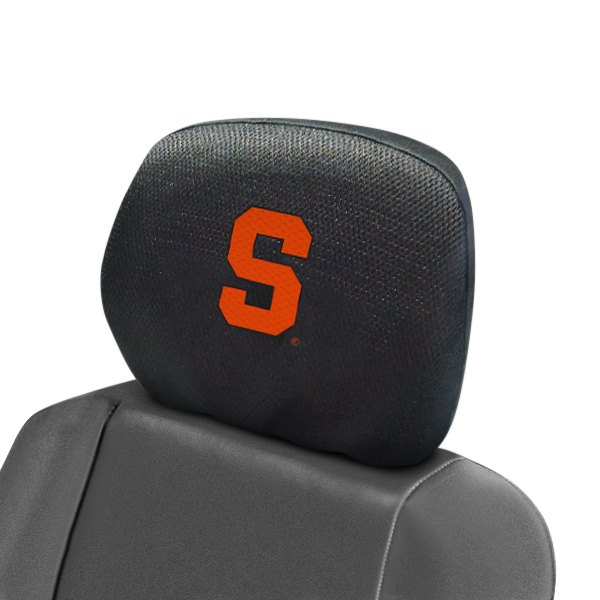  FanMats® - Headrest Covers with Embroidered Syracuse University Logo