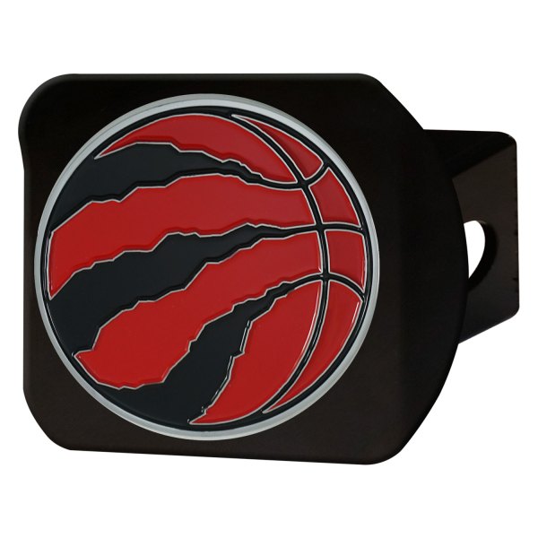 FanMats® - Sport Black NBA Hitch Cover with Toronto Raptors Logo for 2" Receivers