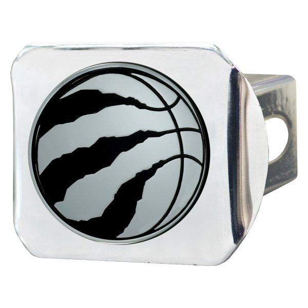 FanMats® - Sport Chrome NBA Hitch Cover with Toronto Raptors Logo for 2" Receivers