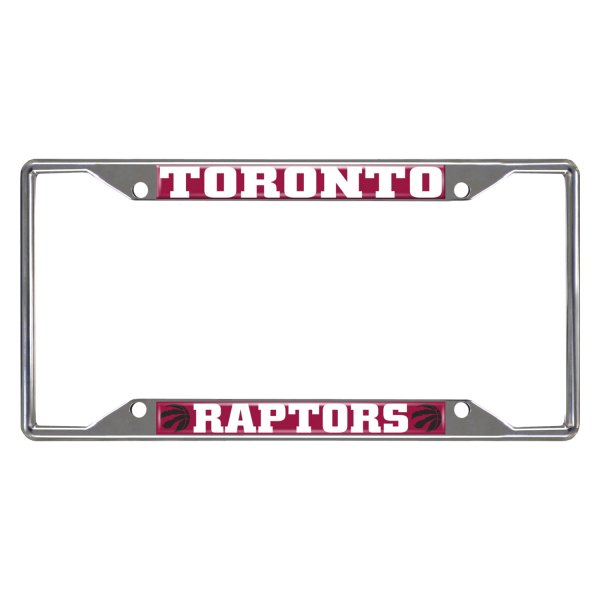 FanMats® - Sport NBA License Plate Frame with Toronto Raptors Logo