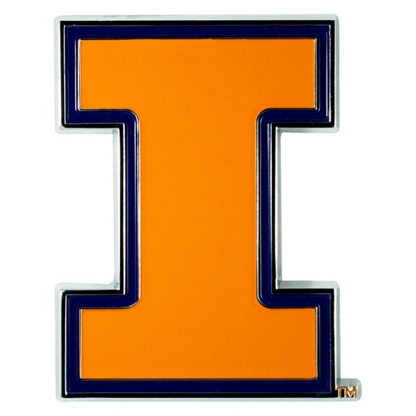 FanMats® - College "University of Illinois" Colored Emblem